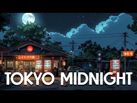 80's Lofi City 🔥Tokyo Midnight 🌃 Lo fi Beats To Sleep, Relax [lofi hiphop mix]