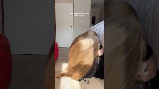 Had to try the crying princess trend #hair #haircare #hairstyle