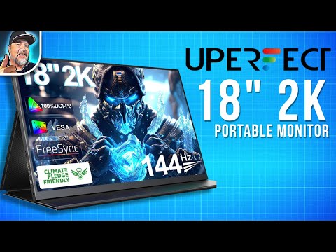 UPERFECT K118 Portable Monitor Review | 2024 Best/Top Gaming monitor