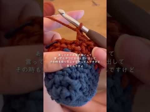 【バズった】弱小Instagramで20万回再生▶️編み物動画🧶 #かぎ針編み #バズった動画 #編み物 #編み物初心者 #shorts #knitting #crochet