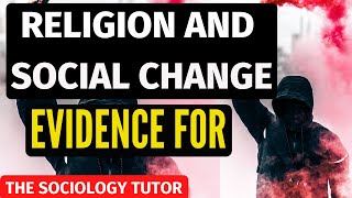 Religion and Social Change (Sociology) A Level