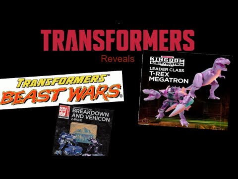 TRANSFORMER REVEALS: Kingdom, Transformers Prime, and more