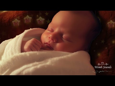 Womb Sounds & Heartbeats 💤 Soothe Crying Baby & Help Infant Sleep | No Ads, Black Screen