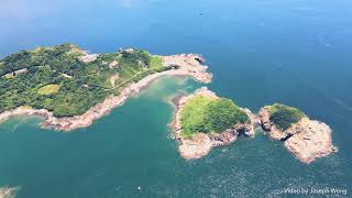 鶴咀海岸保護區、狗髀洲、五分洲