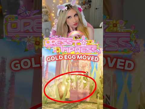 Dress To Impress “GOLDEN EGG” Has MOVED!