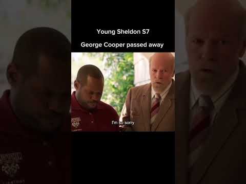 George Cooper Dies Part 2 #youngsheldon #sheldoncooper #georgecooper #clips #fyp #viral #shorts