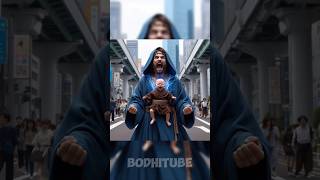 Baby monk vs Jesus Christ #jesus #christian #monk #baby #viral #shorts