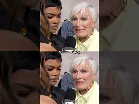 Glenn Close and Teyana Taylor talk acting alongside Kim Kardashian in their new series All’s Fair.