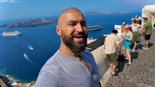 Eating in the Greek Island of Santorini 🇬🇷