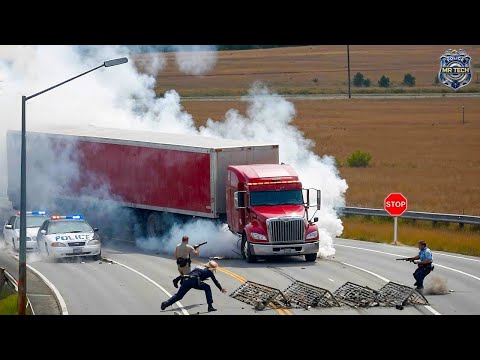 MOST BRUTAL High-Speed Police Chases Caught on Dashcam You Wouldn't Believe if Not Filmed #17
