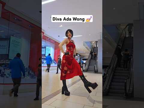Cosplay in public #cosplay #dance #divadance #dancechallenge #residentevil #adawong