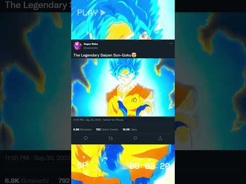 The Legendary Saiyan Son-Goku #dragonballsuper #goku #anime #shorts