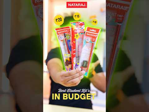 Best Nataraj Stationery Kits in 10,15,20 Rs #shorts  #SYShorts 647