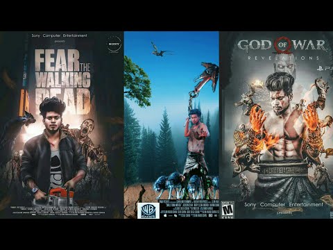 Pics art poster desing | How to creat a hard poster desing on pics art | Rome war poster like sony j