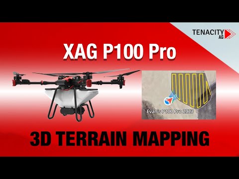 Testing 3D Terrain Mapping with P100 Pro Drone