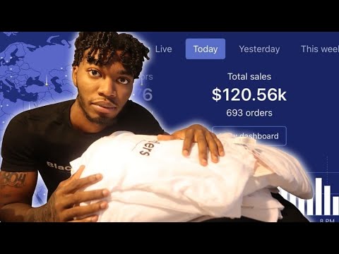 How I Started My FIRST Clothing Line With $1000