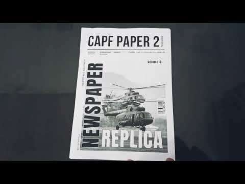 Capf AC Paper 2 Magazine Glimpse | Newspaper Replica