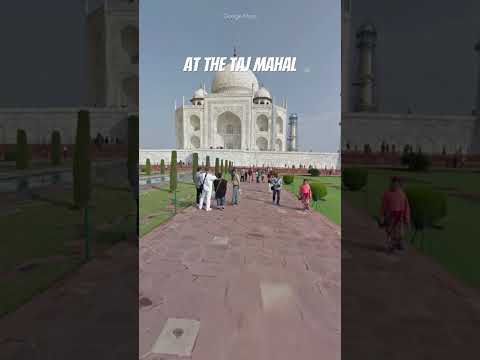 At the Taj Mahal