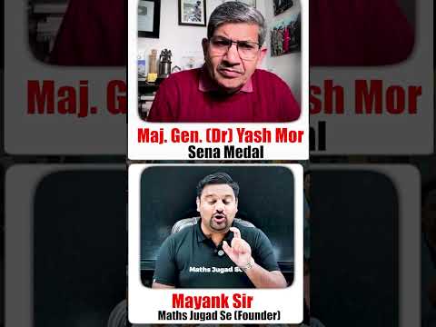 How to strengthen your Maths | #nda #ndamaths #majoryashmor #mayanksir #mathsjugadse #maths tricks