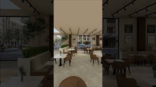 Luxurious Restaurant Interior Wonders #youtubeshorts #viral #construction #interiordesign
