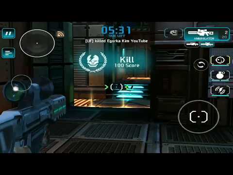 one Vs one sniping series | shadowgun deadzone UF