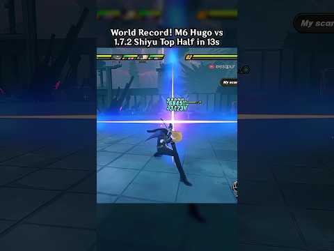 WORLD RECORD! M6 HUGO VS 1.7.2 SHIYU TOP HALF IN 13S