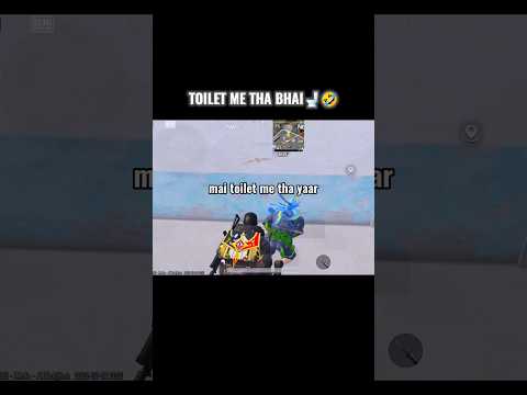 I KILLED ENEMY IN TOILET🤣☠️ #bgmi #shorts #bgmishorts  #pubgmobile