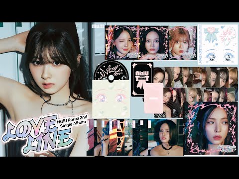 NiziU 니쥬 「LOVE LINE」ALBUM Preview | 2nd Single Album 25.03.31 | Review