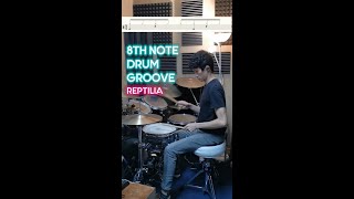 Drum Groove "Reptilia" The Strokes - Beginner Drum Lesson