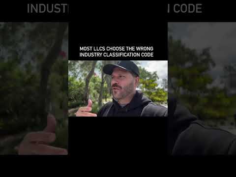 LLC owners pick the wrong NAICS code
