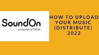 how to distribute your songs with soundon music distribution free step by step walkthrough tutorial