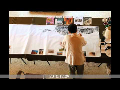 留法畫家于傳騏老師 2011 年個展作畫紀錄 (2010.12.11 更新、未完待續)