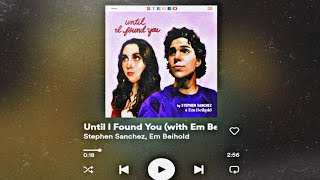Stephen Sanchez - Until I Found You (with Em Beihold) (Lyric Video)
