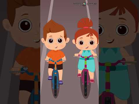 Wheels On The Bike | Fun Learning Video For Children | #shorts
