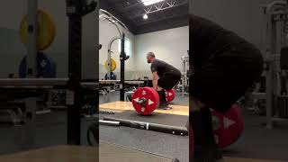 Deadlift: 405 X 2 at RPE 9 #praisethelord #deadlifttillimdead #hookgrip