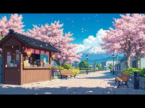 Spring Park ✨ Lofi Aesthetic Brings You Fun and Relaxation 🌸 Lofi Hip Hop to heal, chill, study