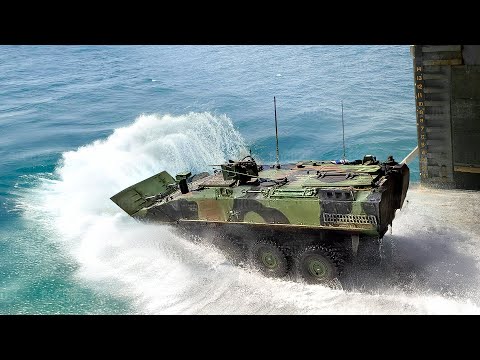 US Deploys its Brand New Advanced ACVs During Massive Operation