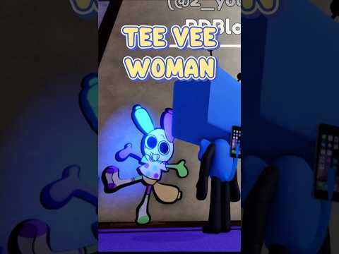FanMade TeeVee Woman 📺🧏‍♀️ #dandysworld #dandysworldmemes #dandysworldroblox #animation