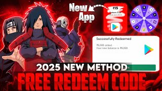 Best Free Redeem Code App 2025🔥How To Get Free Google Play Redeem Code ✅🤫