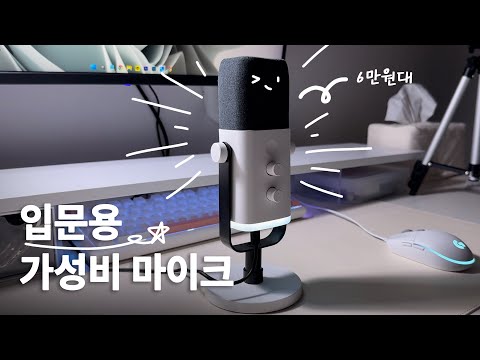 FIFINE AM8 리뷰: 입문용 가성비 ASMR 방송 마이크 추천!