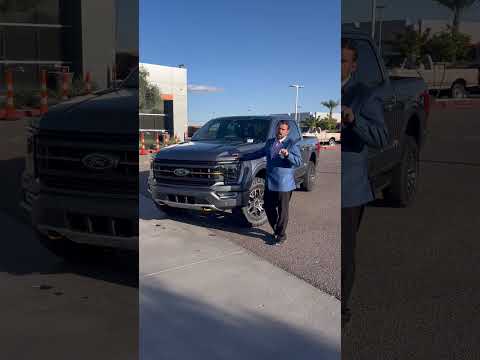 Sorry about the poor audio. 2023 Ford F150 tremor.  #surpriseford ￼