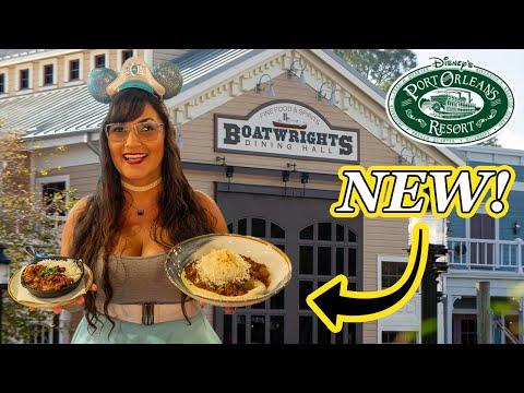Disney's Port Orleans NEW MENU ⚜️ Disney World Riverside & French Quarter food review 2025