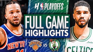 New York Knicks vs Boston Celtics - FULL GAME 1 HIGHLIGHTS | May 5, 2025 NBA Playoffs