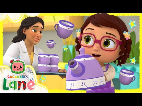 Bella's Tea Party Song | NEW CoComelon Lane Songs & Nursery Rhymes on Netflix