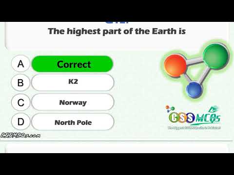20 Most Repeated General Knowlege MCQs for FPSC, PPSC, KPPSC, NTS, PTS, NAVY, PAF & PAK ARMY TESTs