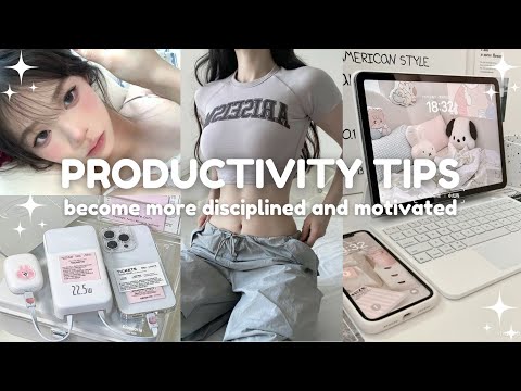 The ULTIMATE Productivity Guide 🌟 Exit your lazy girl era and be more FOCUSED, DRIVEN & SUCCESSFUL!
