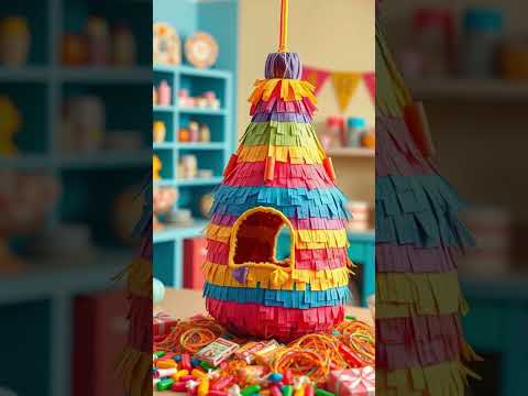 How to Make a Piñata for Cinco de Mayo - 💥 Piñata Fun! Easy DIY for Cinco de Mayo Celebrations 🇲🇽🎊