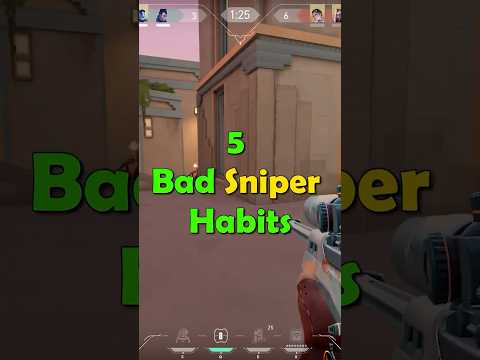 5 Bad Sniper Habits | Valorant