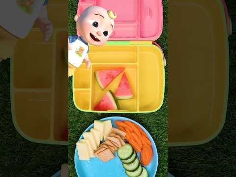 Name the Lunch Shapes 🍎 Healthy Eating Game for Kids! #shorts