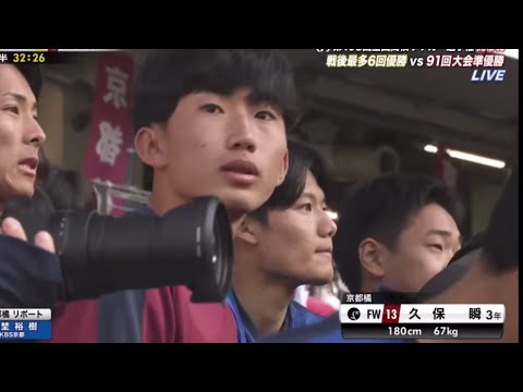 【感動】久保建英の従兄弟が怪我で出場できない裏話しが感動した　　久保建英　高校サッカー　京都橘　帝京　青森山田　大津